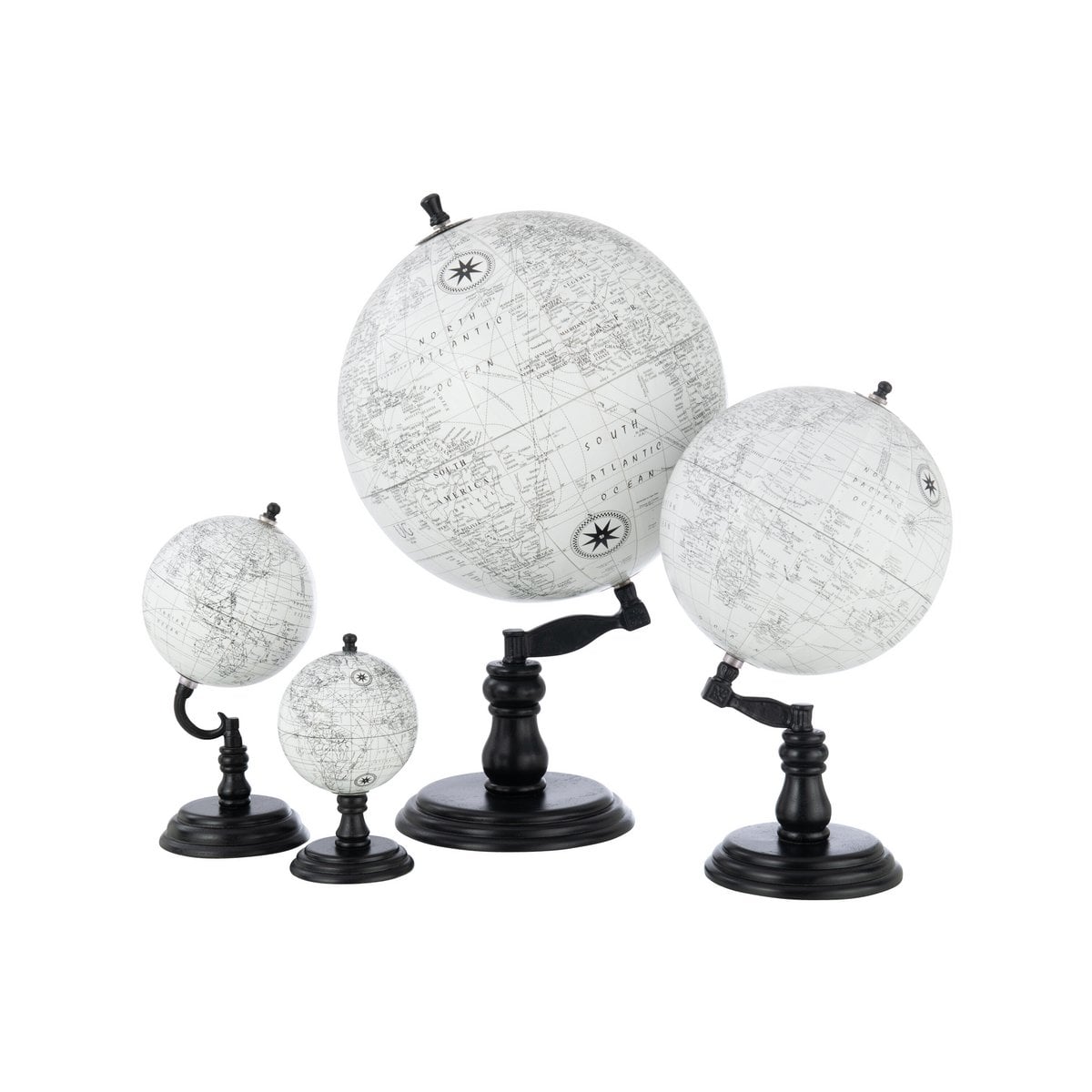 Vue détaillée du Globe J-Line, mettant en avant son design classique
