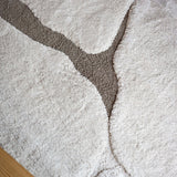 Tapis recyclé Yan Neige 200 x 290 x 2