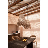 Le Pendentif Méduse Abaca - Naturel - M