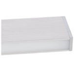 Lampe murale LED "Dubaï", lampe murale moderne en aluminium et en plastique avec des LED fermement construites, 45 cm de long ou de haut. Idéal pour l'éclairage des zones d'entrée, des couloirs, pour structurer les grandes surfaces murales