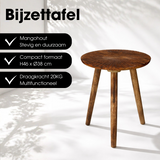 Table d'appoint Pomante Marron foncé