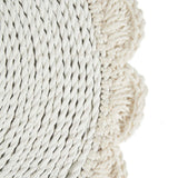 Le napperon de mariage en macramé - Naturel