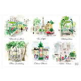 Set de table Paris Scénettes Assortis 30 x 45