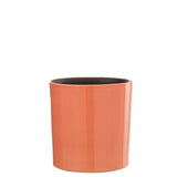 Pot de fleurs J-Line Flek en céramique rose, design moderne et élégant