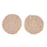 Le Dessous de Verre en Coton - Beige