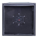 LED DECOL LED "Doris" en plastique et en verre en noir, LED intégrée, pour l'intérieur