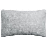 Coussin Tana Perle 40x65 en coton stonewashed, couleur douce et texture unique.