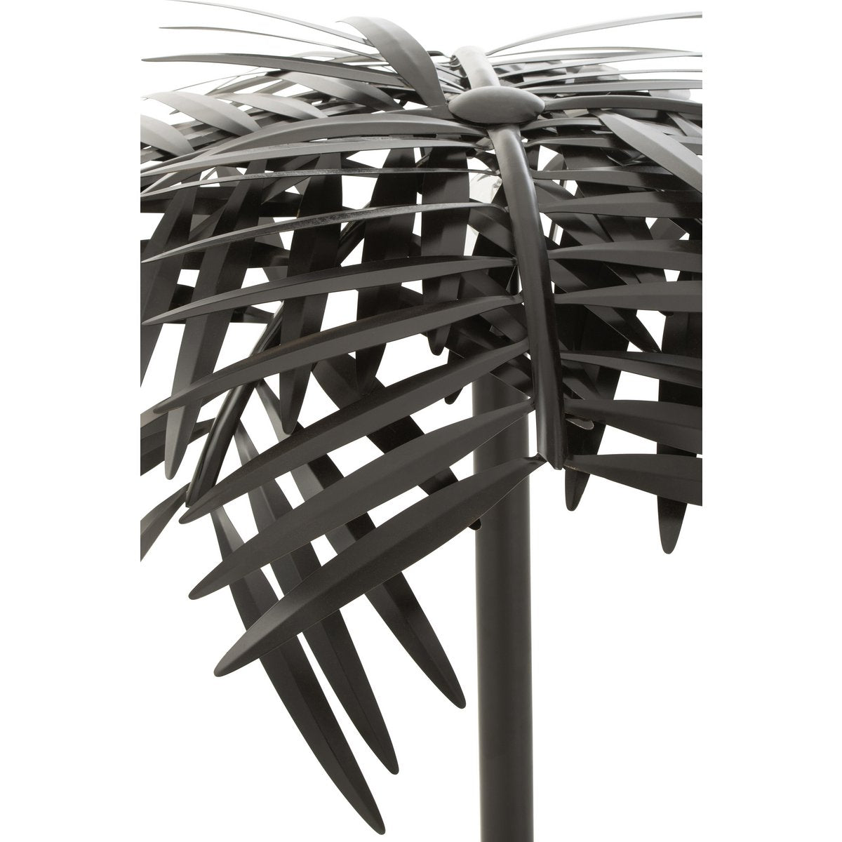Lampe de table J-Line Leaf, ambiance nocturne.