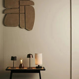 Lampe de table rechargeable Anton Espresso Marron