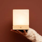 Lampe en bois sans fil marron clair Yce