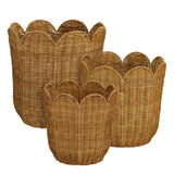 Set de paniers de rangement Eleta Marron clair