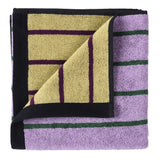Serviette de toilette Charly Lilas 50 x 100