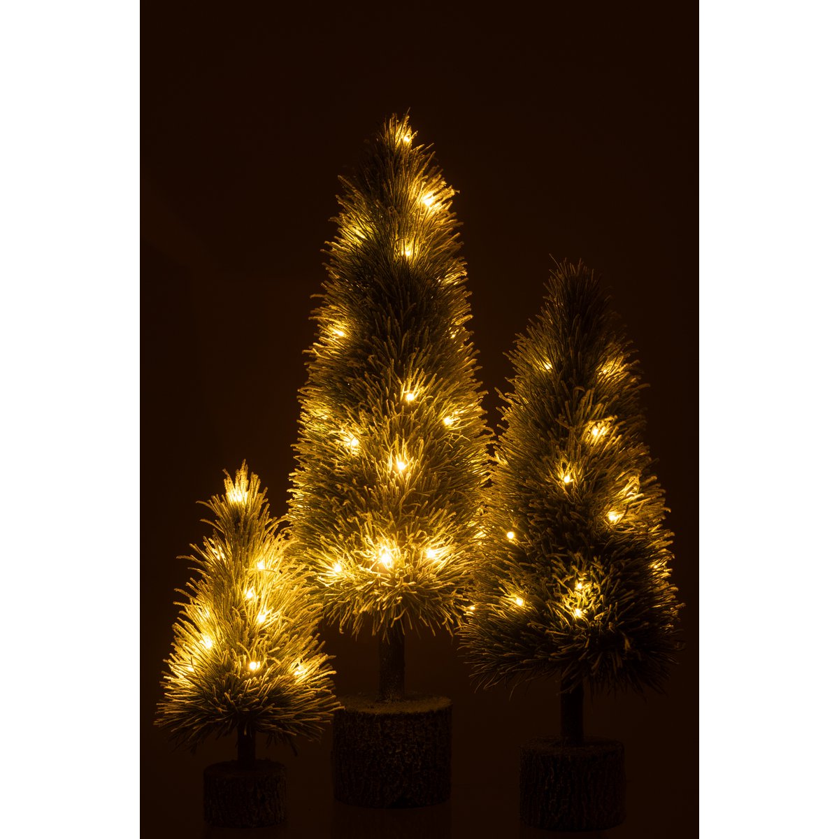 Sapin de Noël J-Line en plastique - vue de près