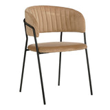 Chaise de salle à manger Moony Beige