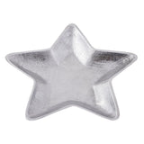 Déco Shell Star 2er set Starlight Gold ou Silver Christmas Decorations Aluminium