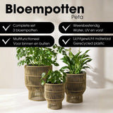 Pot de fleurs extérieur Peta Green