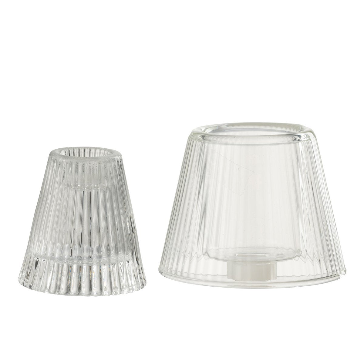 Détails du photophore J-Line Hat en verre - design moderne