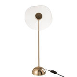 Vue rapprochée de la structure en métal de la lampe LED Fleur