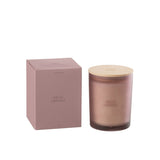 Bougie J-Line Figue Frivole mauve, vue de face