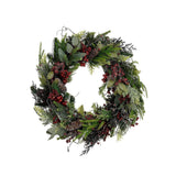 Couronne de Noël Bodi Rouge