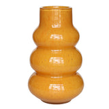 Vase Lomami Elite en verre jaune
