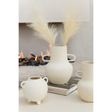 Vase J-Line Jug rond - céramique - beige - Ø 16,5 cm
