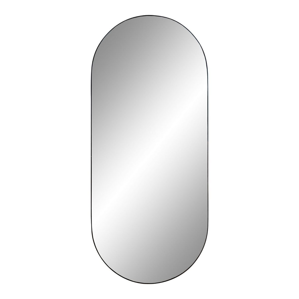Miroir Jersey accroché dans une entrée élégante
