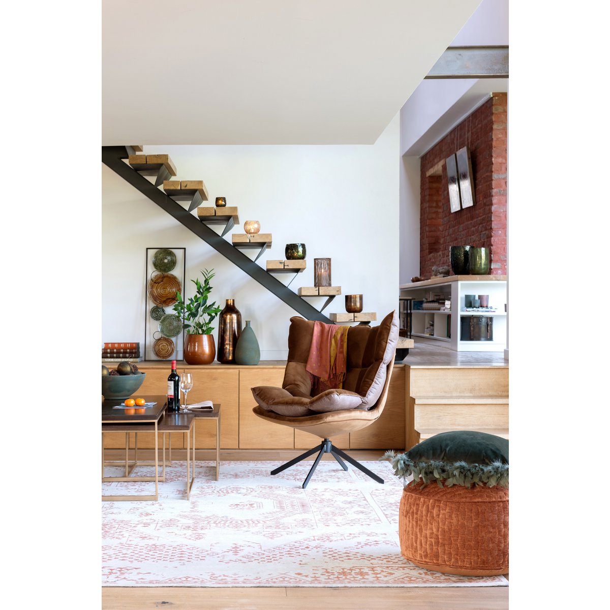 Zoom sur le coussin confortable de la chaise Relax J-Line