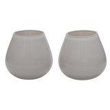 TEA -LIGHT HODDER - TASMAN XS IVORY (ensemble de 2 pièces)