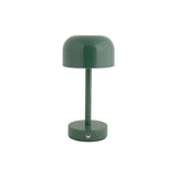 Lampe de table James LED - vue avant avec éclairage