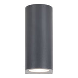 La lampe murale extérieure "Alecto" mesure 6,8 x 8,8 cm et mesure 15,5 cm de haut. Il se compose d'un plastique de haute qualité avec une surface légèrement structurée qui semble peinte. Timeless Black rend la lampe universellement utilisable.