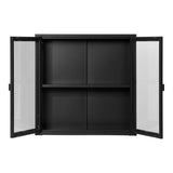 Vitrine Brisbane en situation dans un salon moderne