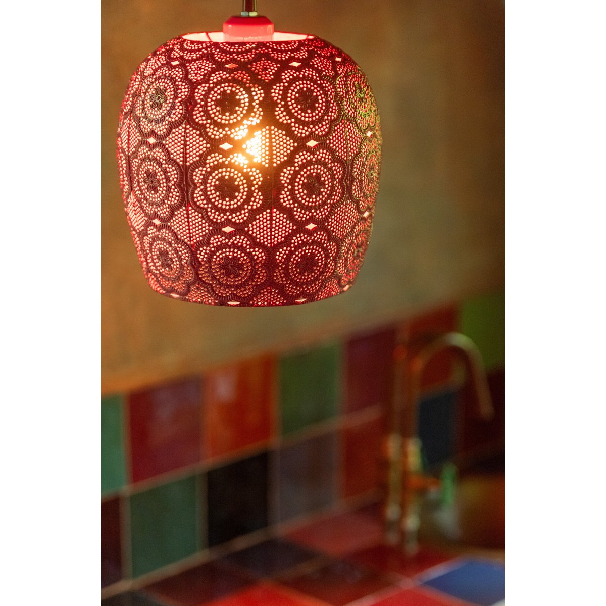 Éclairage de la lampe Alive, ambiance chaleureuse