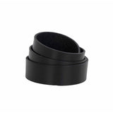 Forno Lanières en Cuir - Noir, Cuir, 120x2,5x0,5 cm - Lot de 2