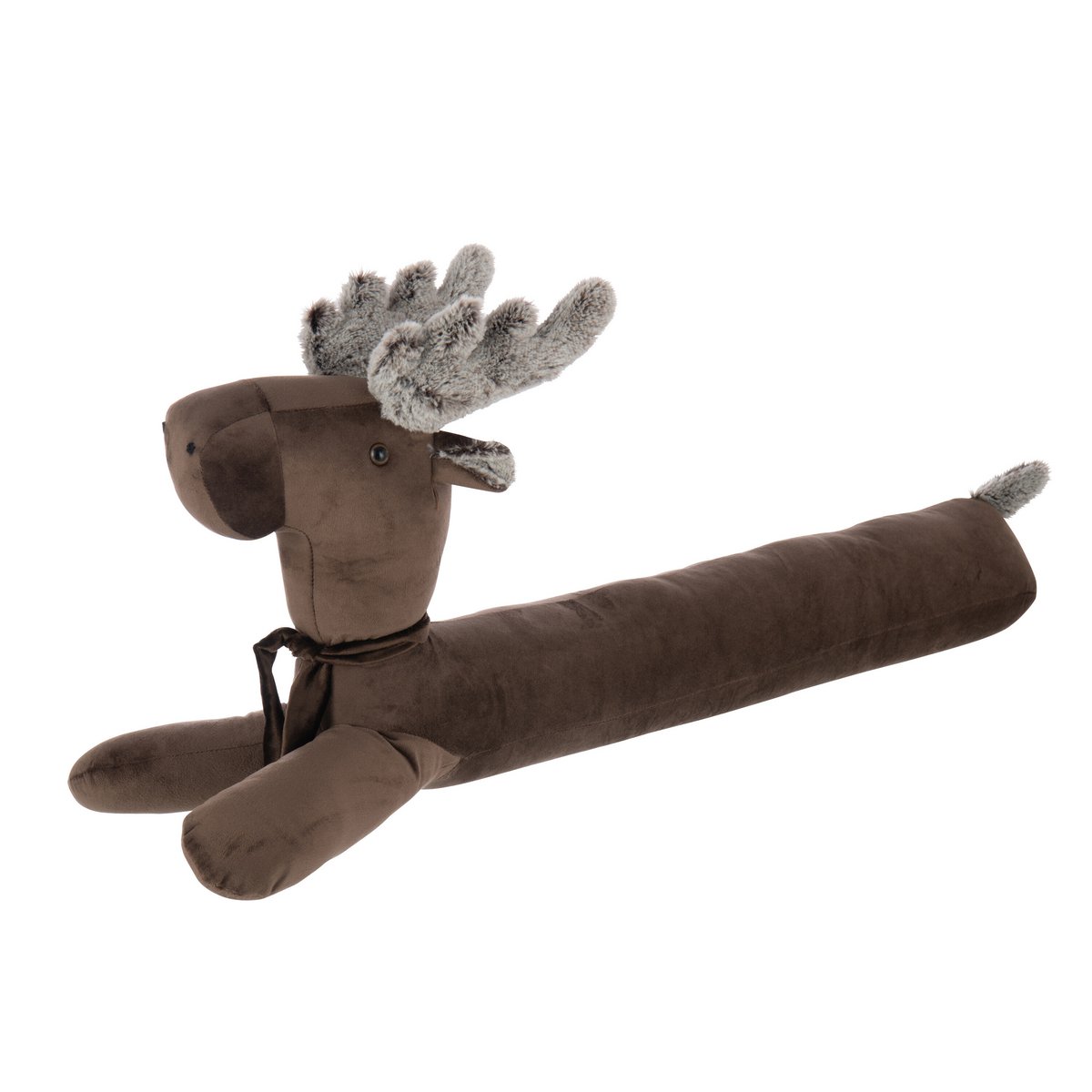 Rouleau à dessin J-Line Renne en polyester marron, vue élégante