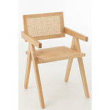 Chaise Treillis J-Line en situation dans une salle à manger
