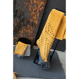 Tapis de bain uni Elly Curry 54 x 64