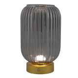 Lampe ackitique "Luise" Gold, classique, or, avec LED intégrée, blanc chaud