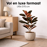 Plante artificielle Plante à caoutchouc Rouge