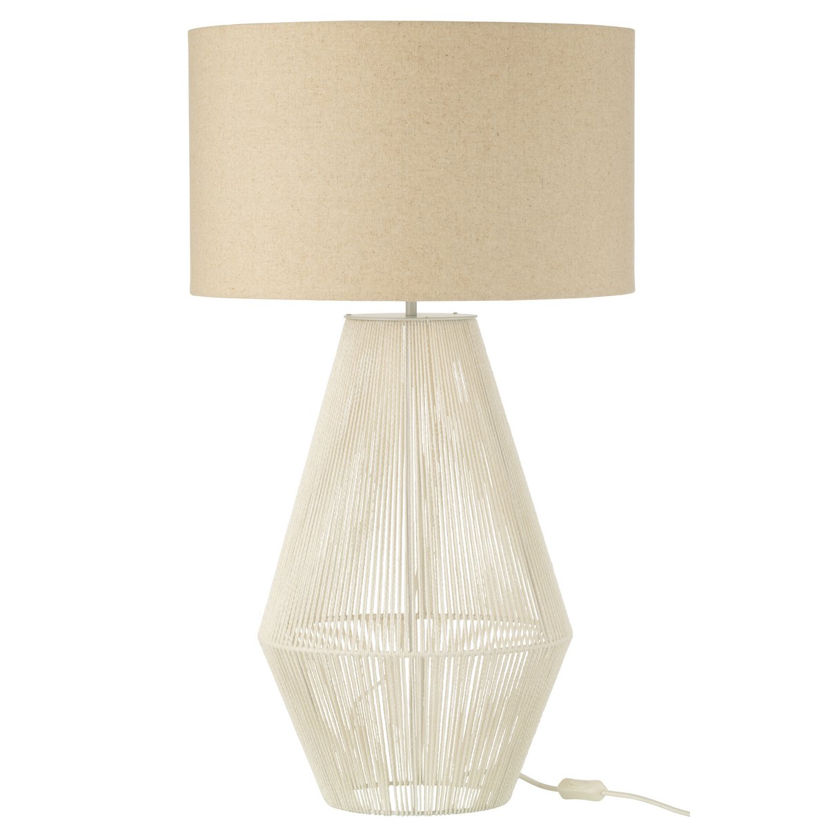Détail de la lampe Striing J-Ligne, design moderne et épuré