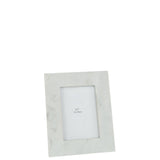 Cadre photo J-Line Marbre Blanc avec décor minimaliste