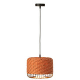Plafonnier J-Line en métal orange avec design moderne