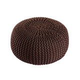 Pouf extérieur Ø55cm siège pouf terrasse piscine jardin