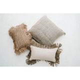 Le couvercle du coussin Raffia