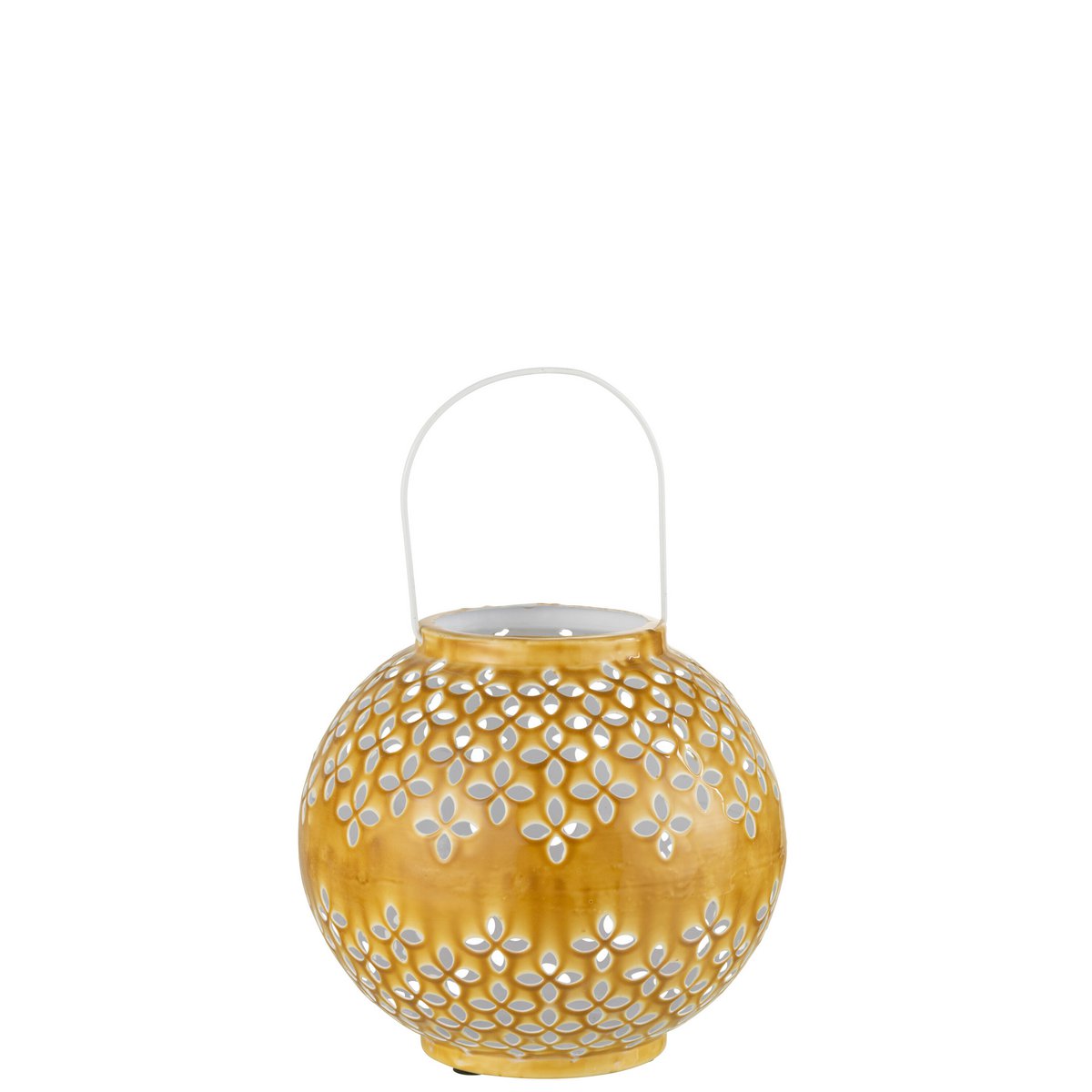 Lanterne J-Line Sphère Perforée, mise en scène extérieure