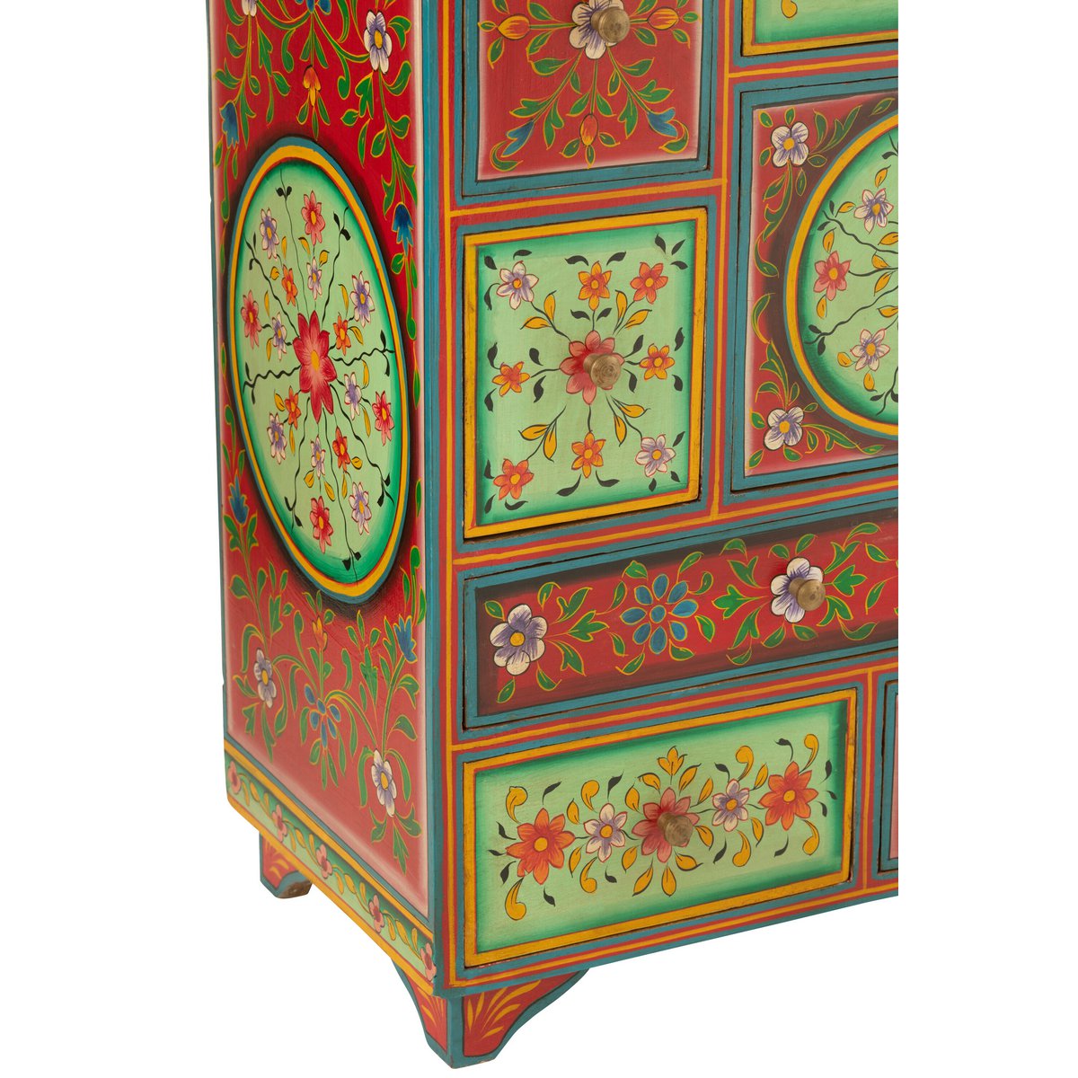 Armoire J-line avec tiroirs ouverts montrant l'espace de rangement
