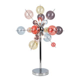 Lampe de table "Explosion" Couleurs pastel H: 73 cm