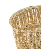 Détail de l'abat-jour J-Line Kandel Frankes, finition dorée