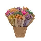 Droogbloemen - Mono Mix séché - Pastel - ↕50cm