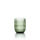 Le verre à eau Moss Ripple - Vert